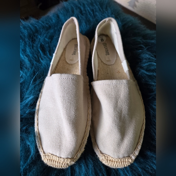 New Soludos Dila Espadrilles Slip On Canvas Shoes 8 - Picture 1 of 4